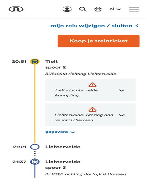 NMBS Officiële website 